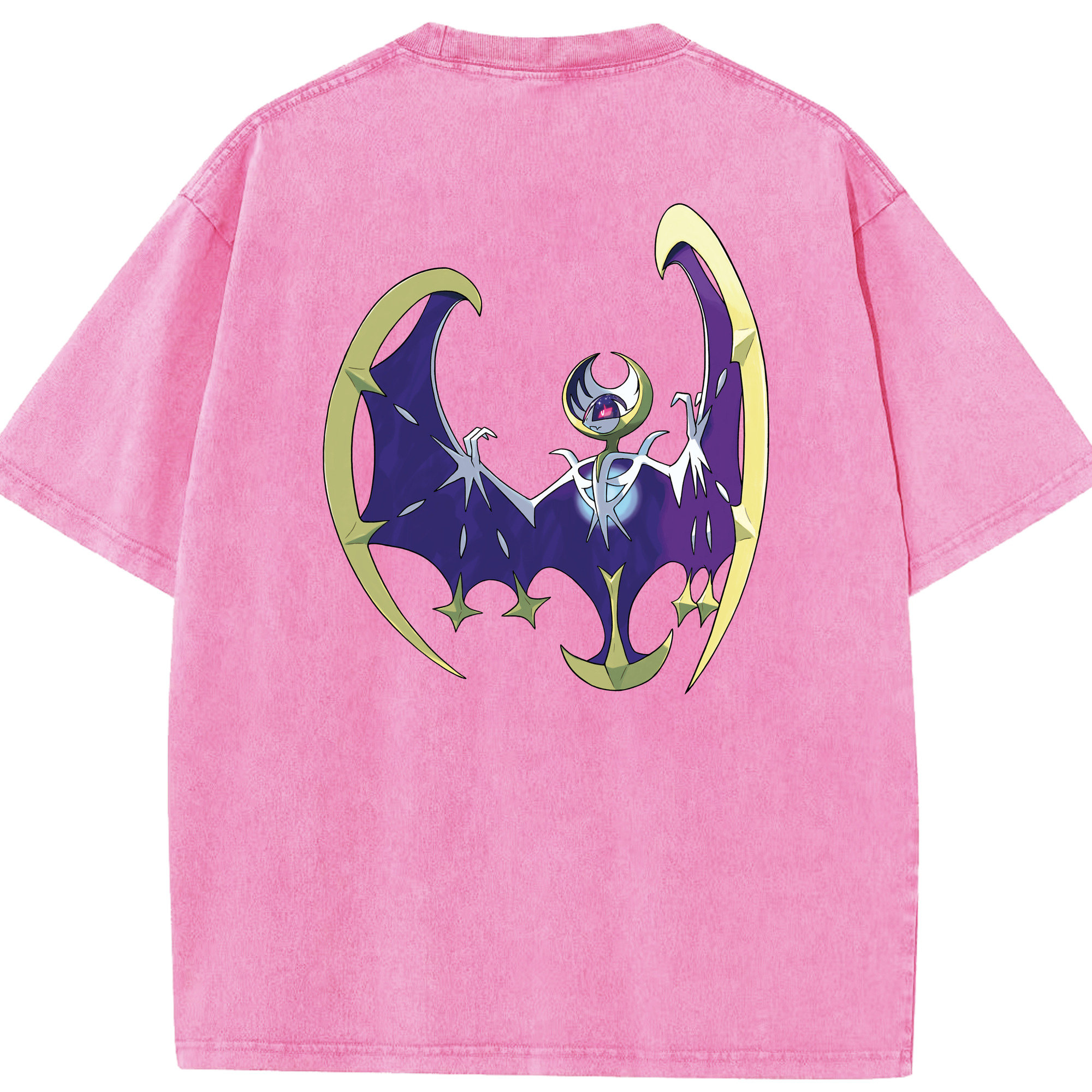 （画像用） ポケットモンスター Pokémon 綿100% ヴィンテージ風 半袖Tシャツ（背面プリント）